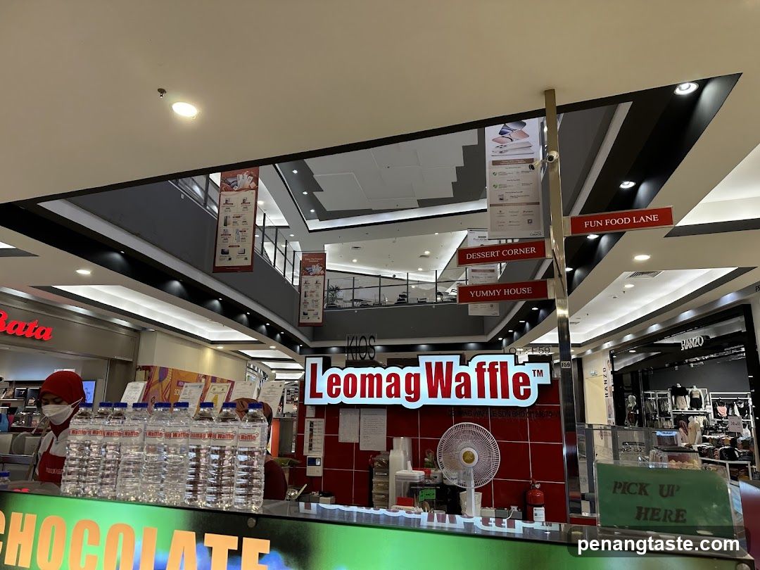 Leomag Waffle kiosk interior