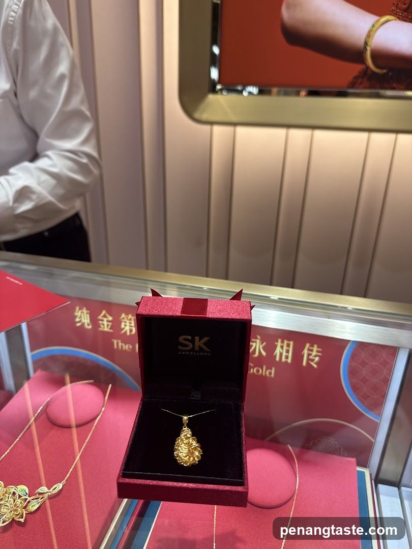 Jewelry Display in Store