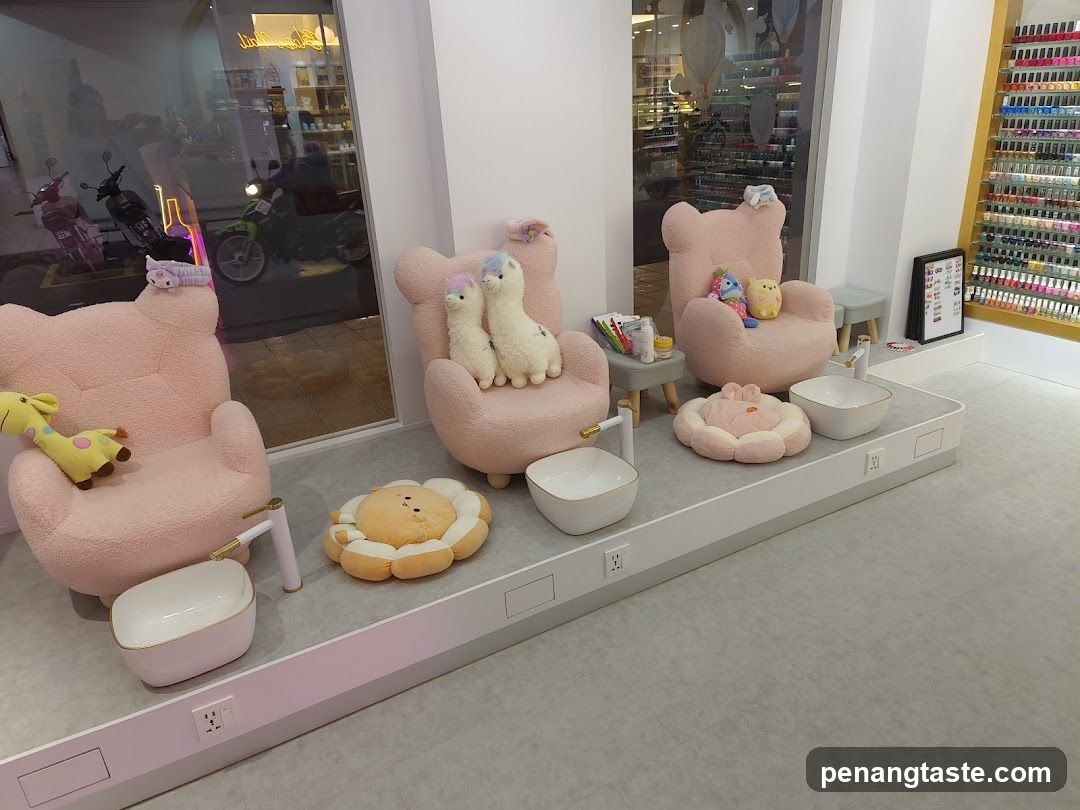 Nail Salon Interior