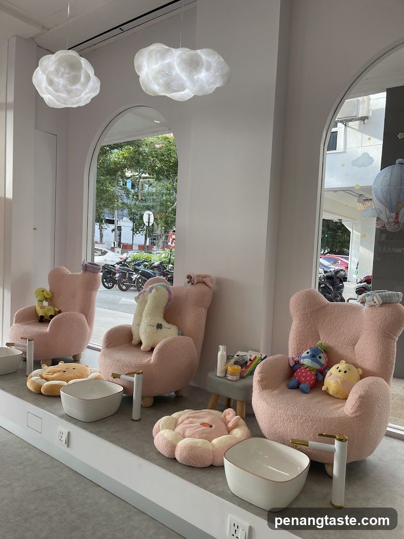 Interior of a children's space