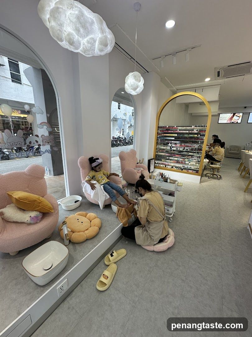 Nail Salon Interior