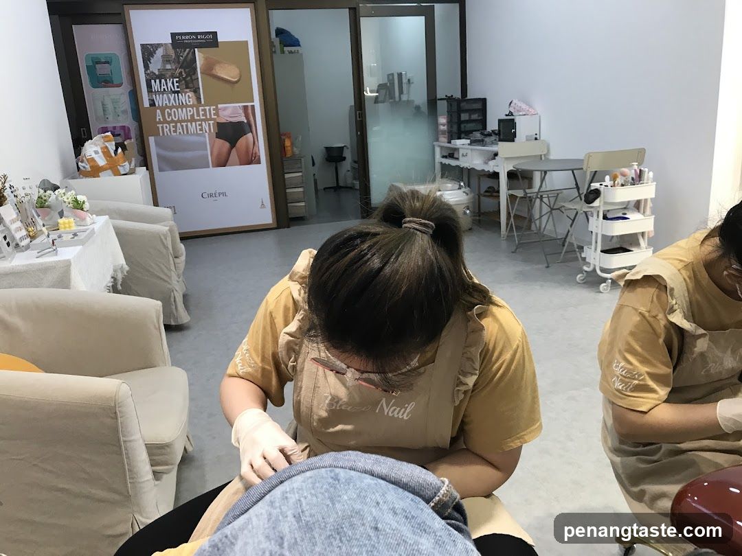 Nail Salon Interior
