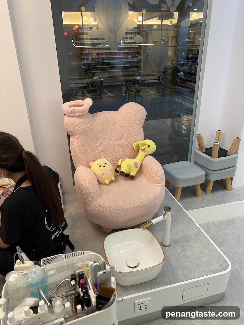Nail Salon Interior