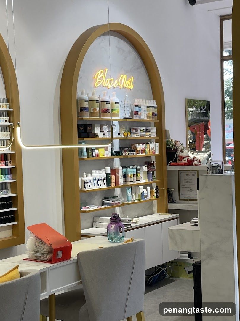 Blaze Nail Interior