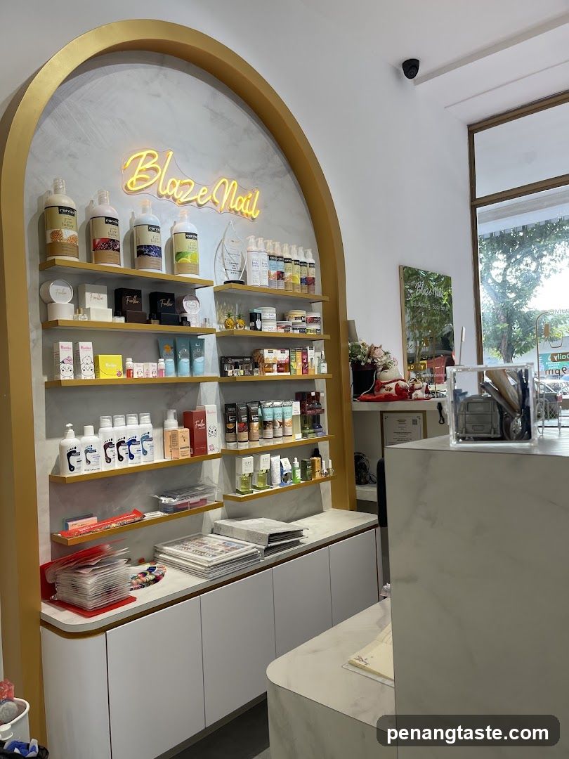 Blaze Nail Interior
