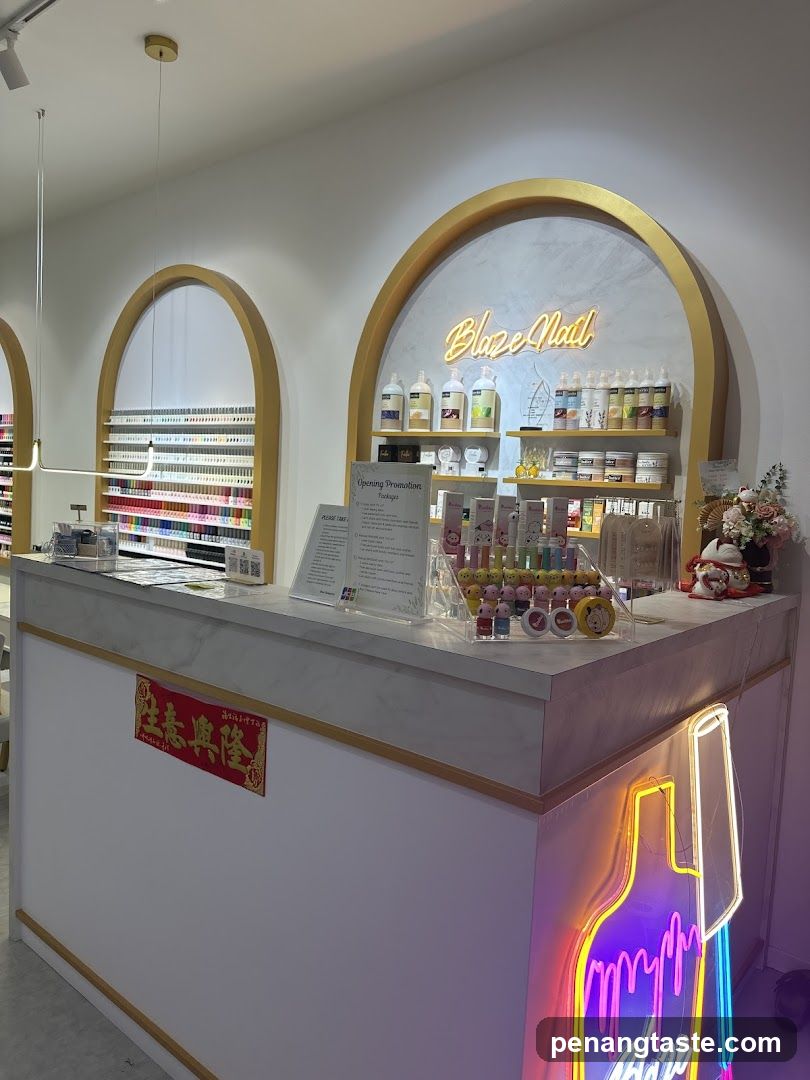 Blaze Nail Interior