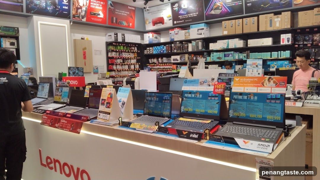 Electronics Store Interior