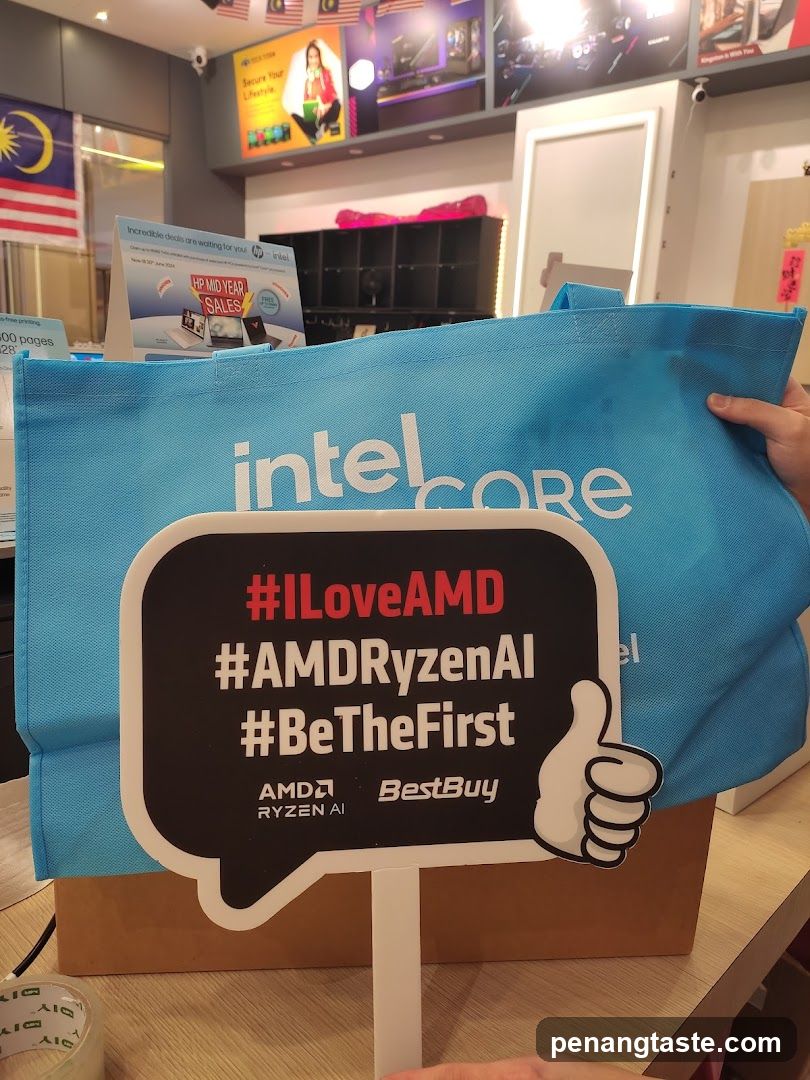BestBuy AMD Promotion Display