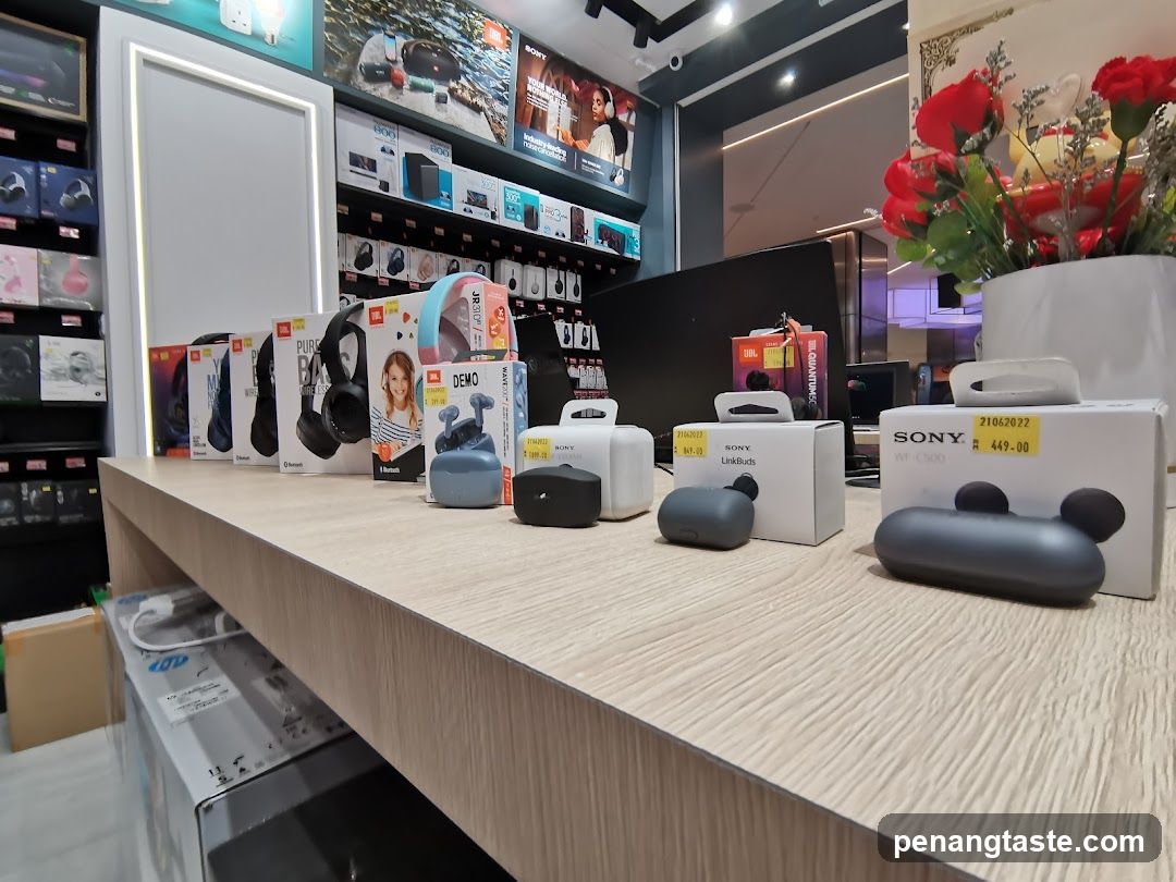 Electronics Store Interior