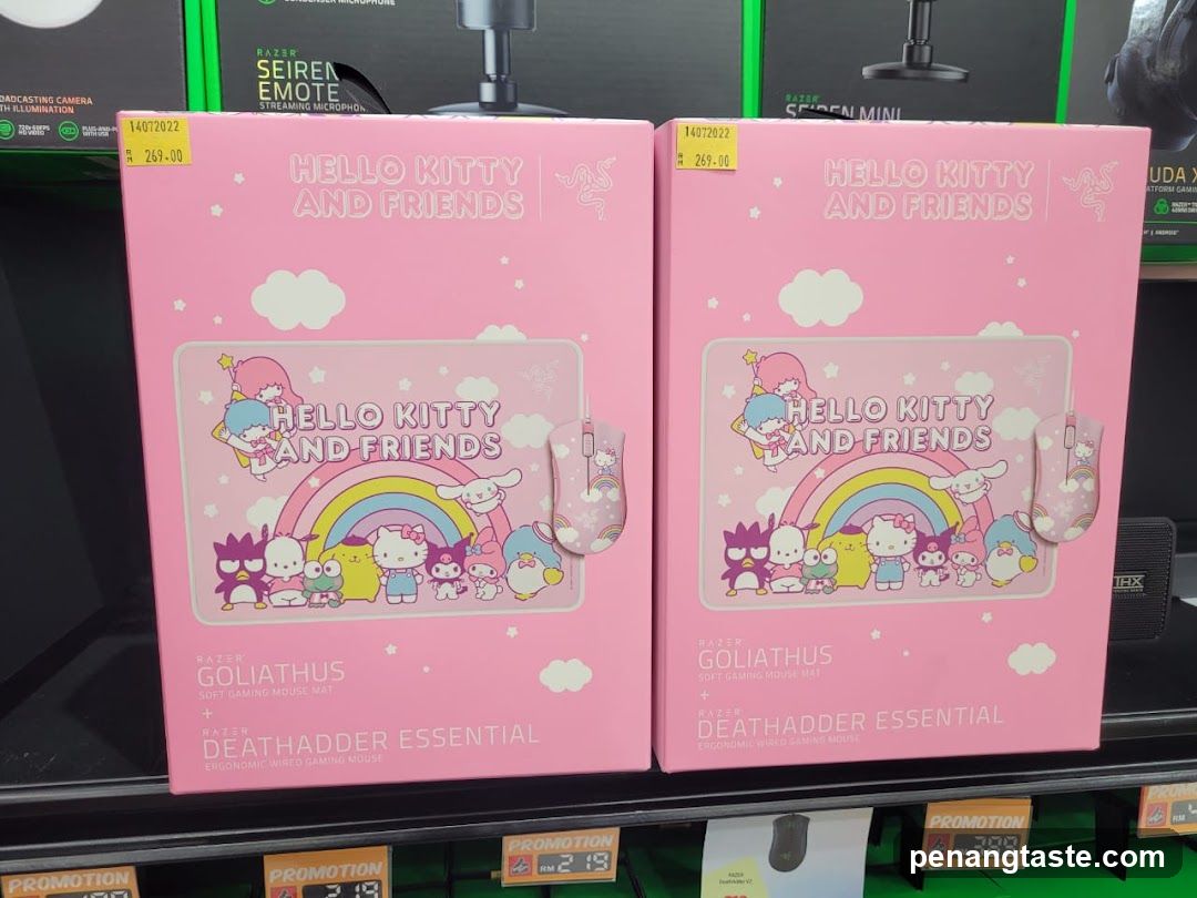 Razer Hello Kitty Gaming Set Boxes