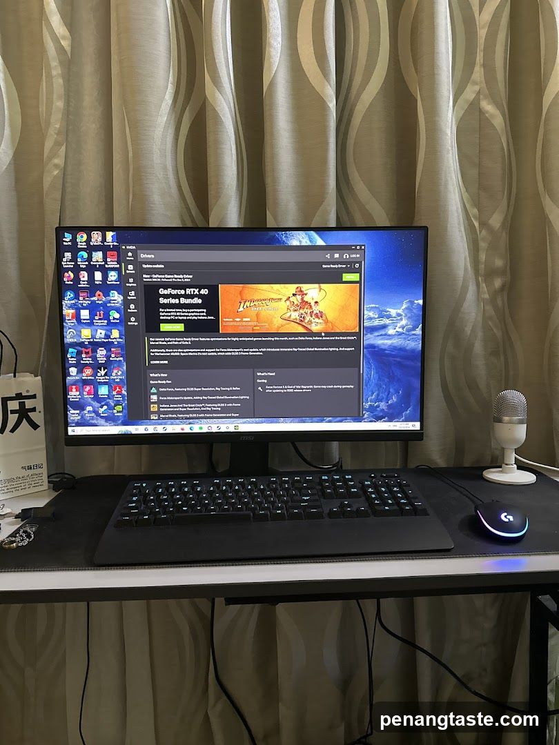 Computer Setup in Room