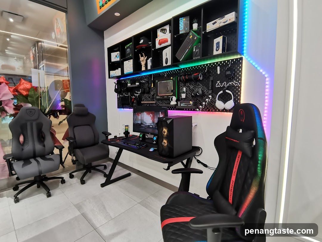 Gaming Store Interior