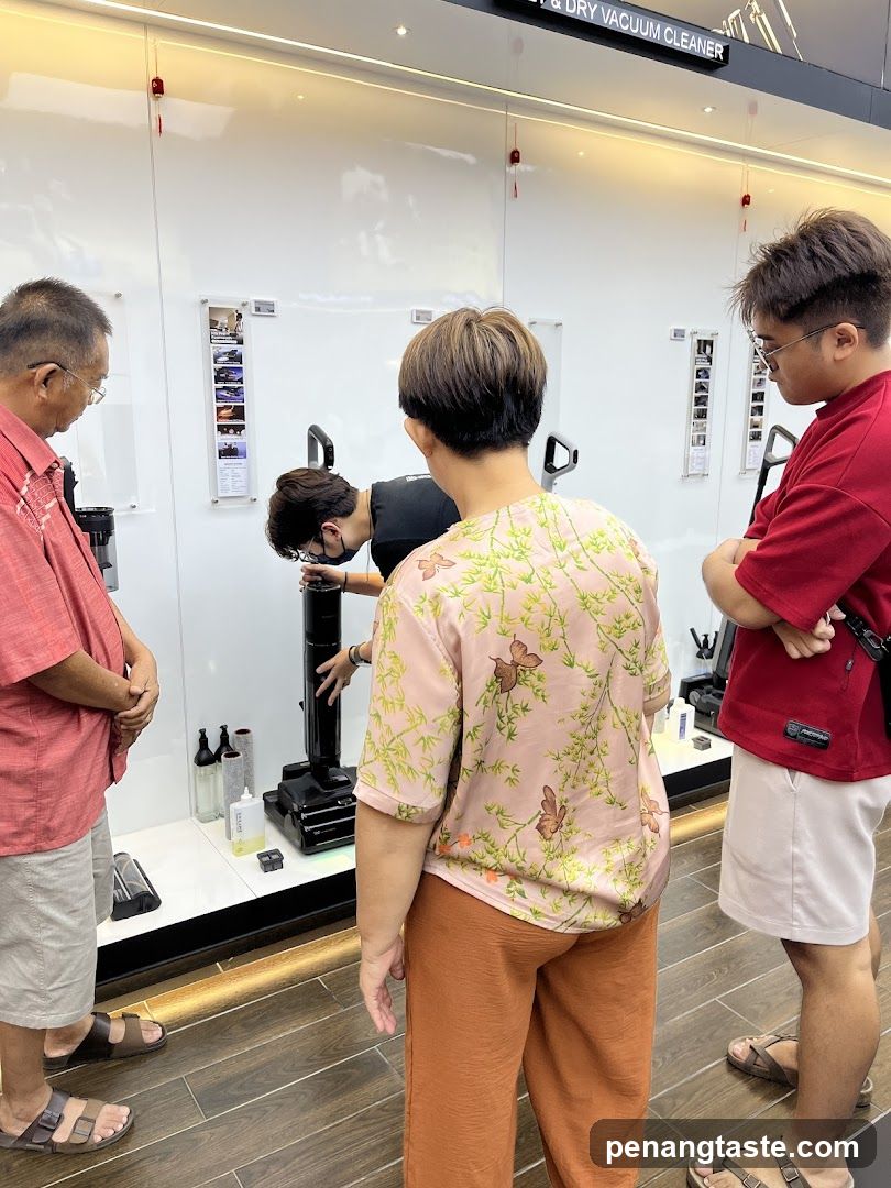 Interior showroom visit