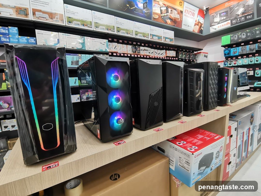 Computer Store Interior