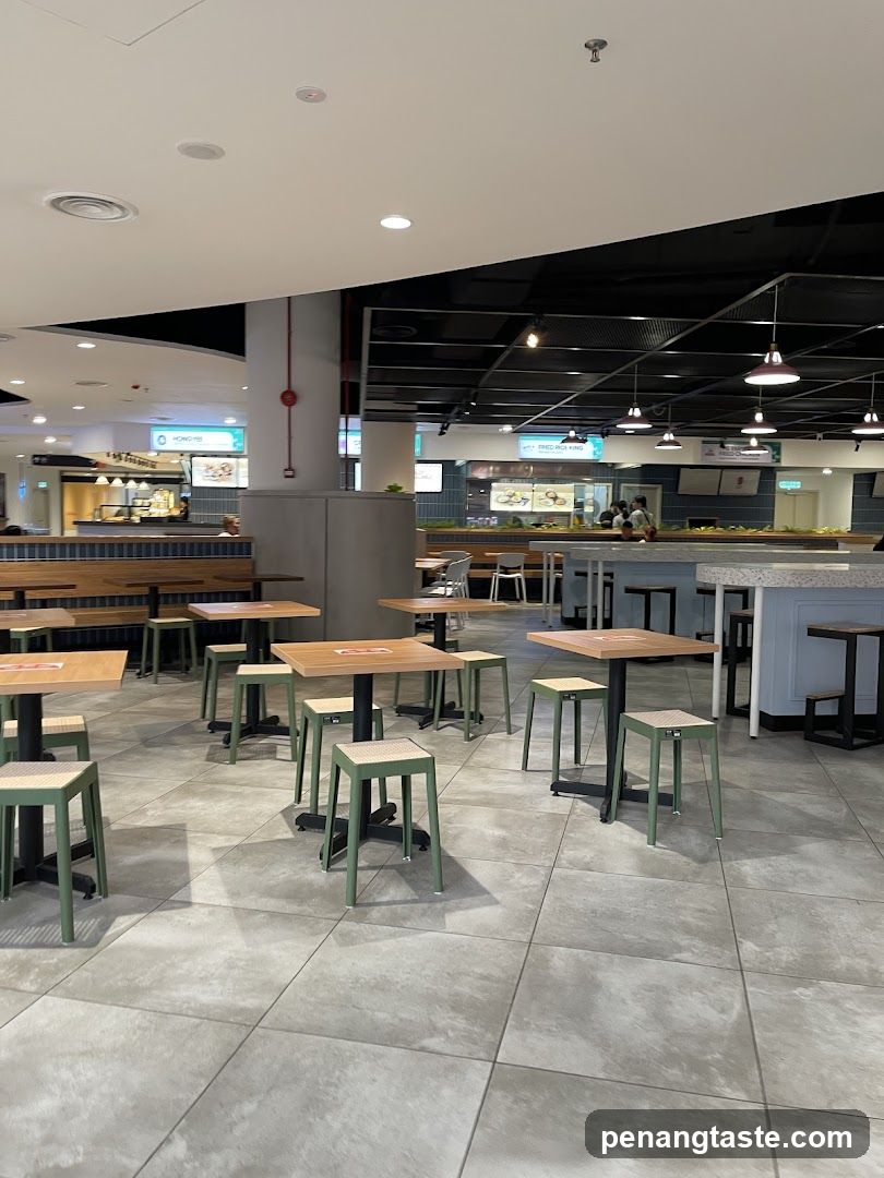 Food court interior