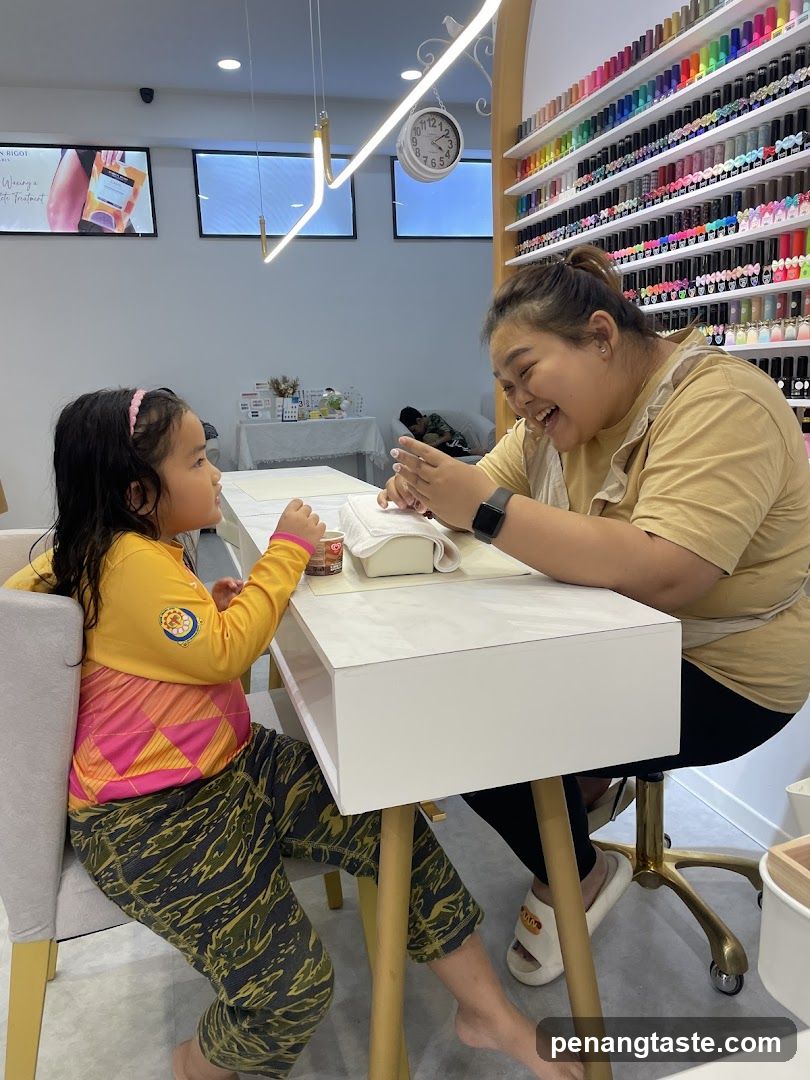 Nail Salon Interior
