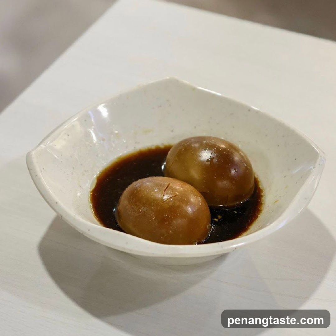 Bowl of Marinated Eggs