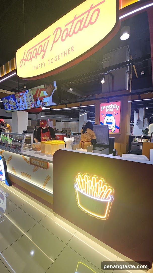 Happy Potato Food Stall Interior