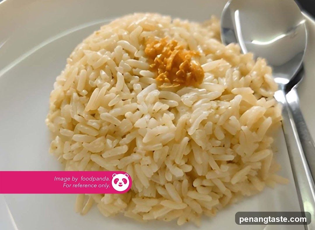 Rice dish with topping