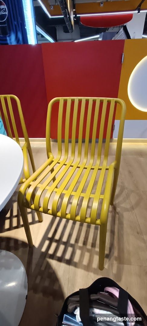 Interior seating area
