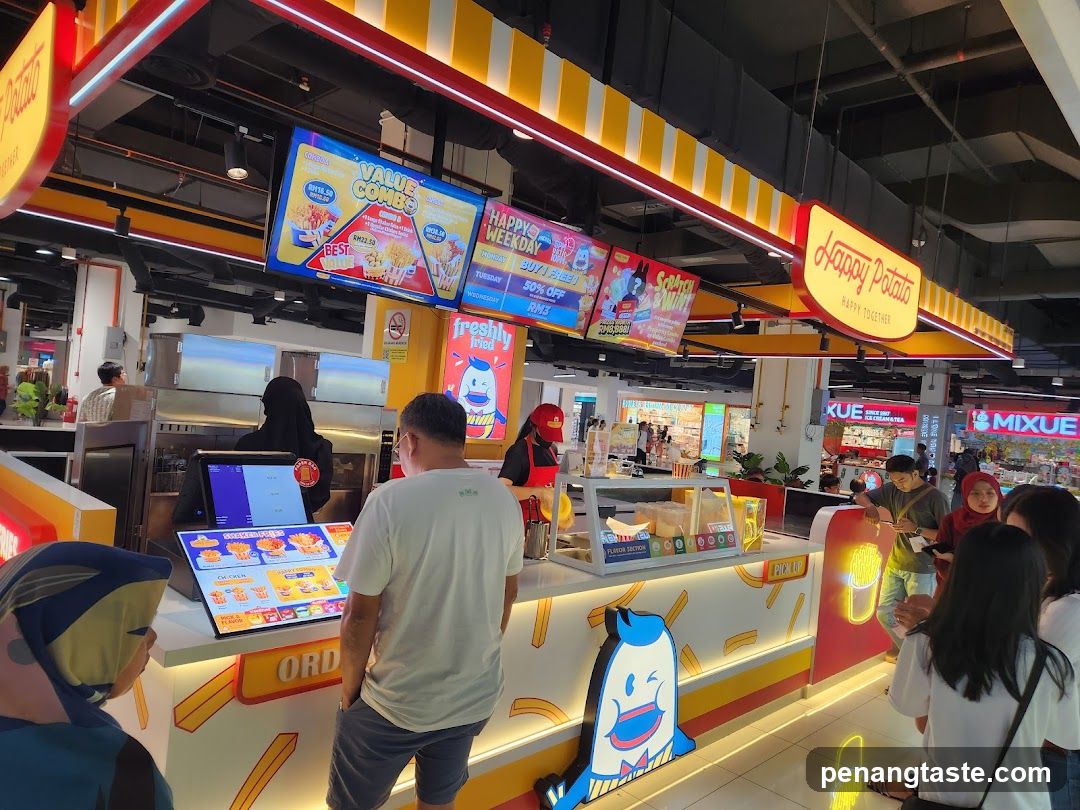 Happy Potato Food Counter Interior