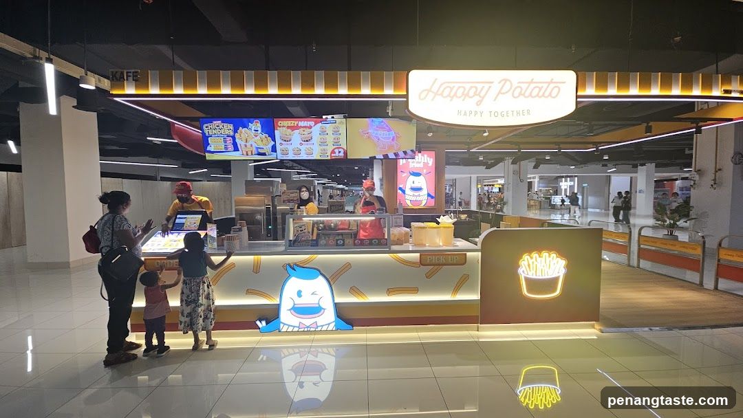 Happy Potato Food Stall in Mall