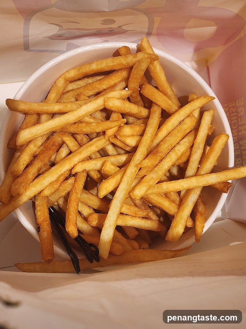Fries in a bowl