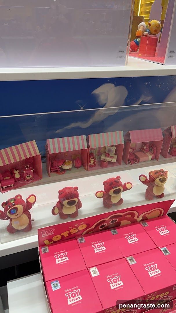 Toy Story merchandise display