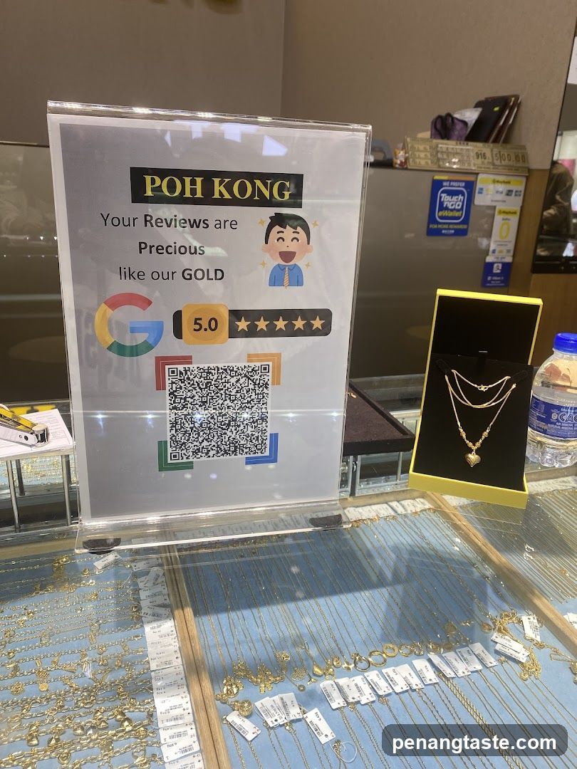 Poh Kong Jewelry Display