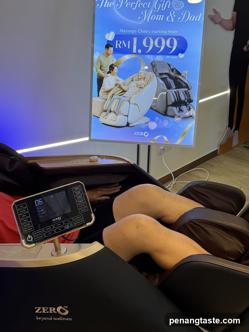 Massage Chair Display Area