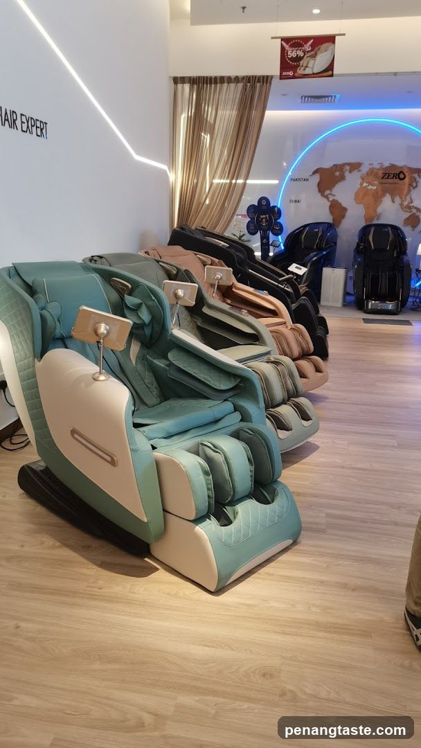 Massage Chair Store Interior