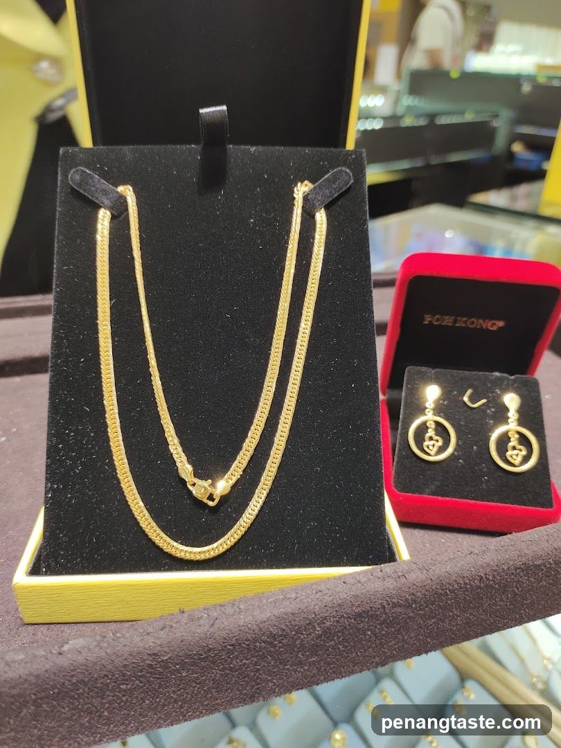 Jewelry Display in Store