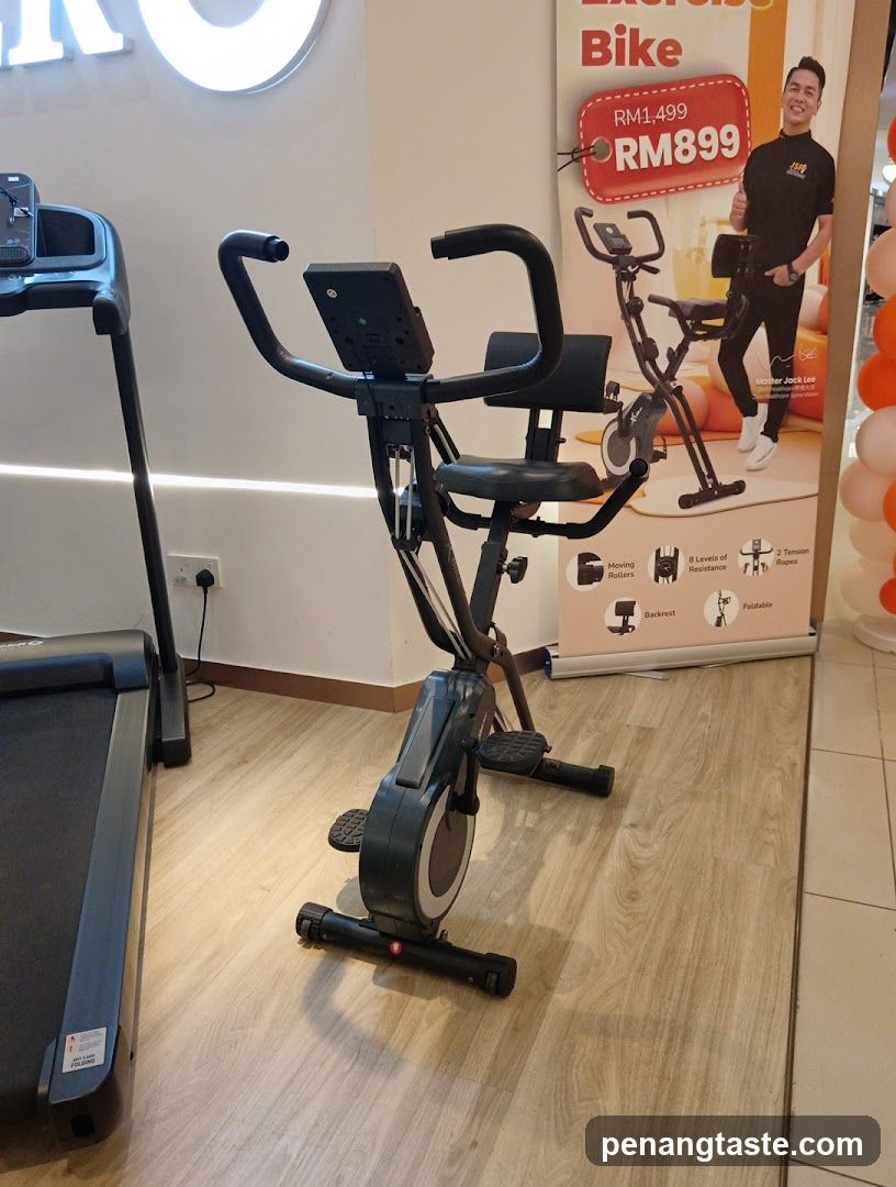 Exercise Equipment Display