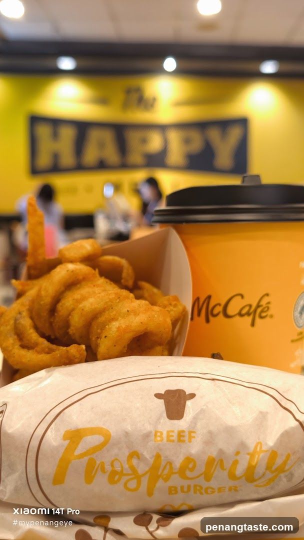 McDonald's interior food shot