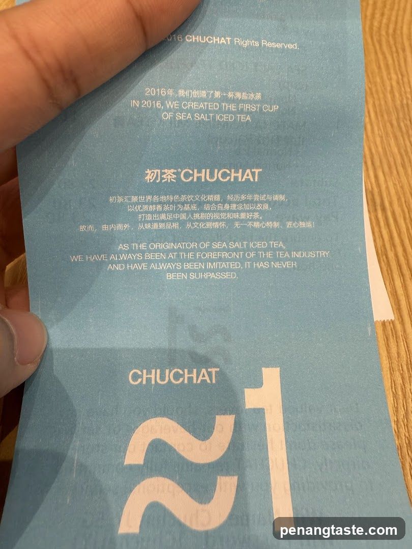 CHUCHAT branded material