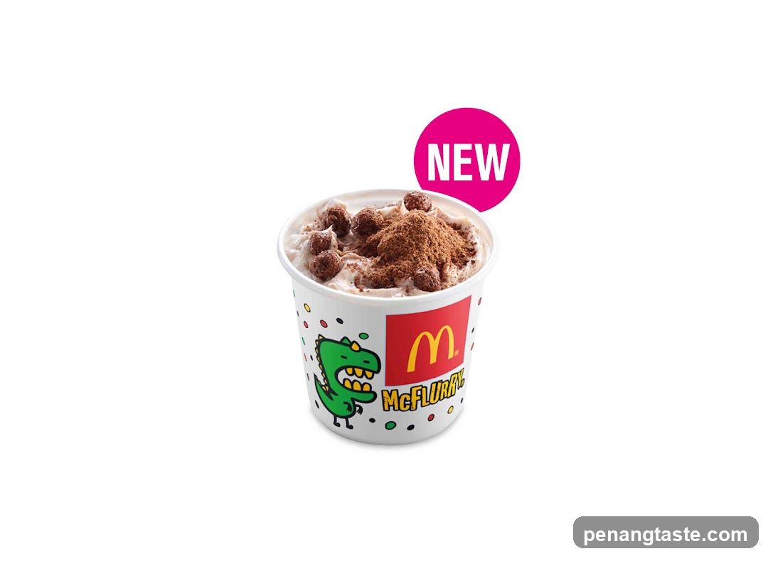 McFlurry Ice Cream Product