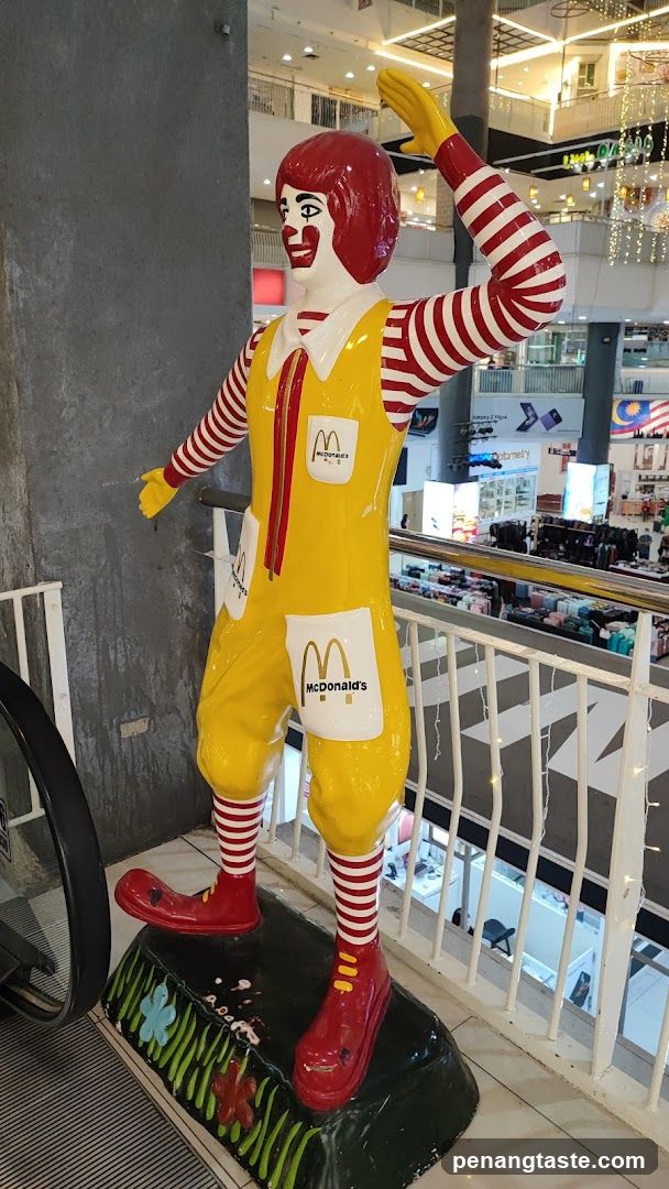 McDonald's Statue in Mall