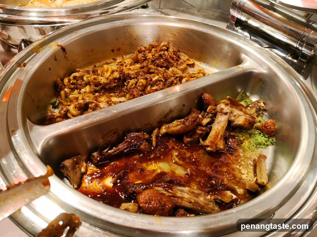 Food buffet display