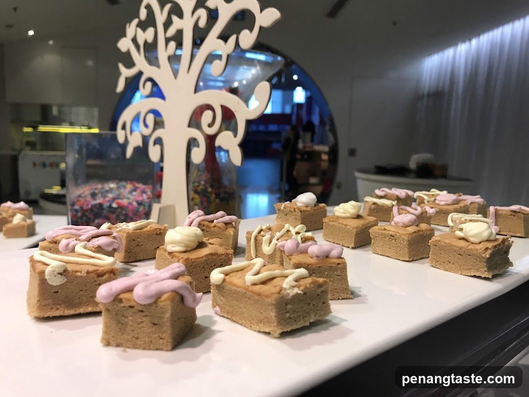 Candy Display with Tree Decor