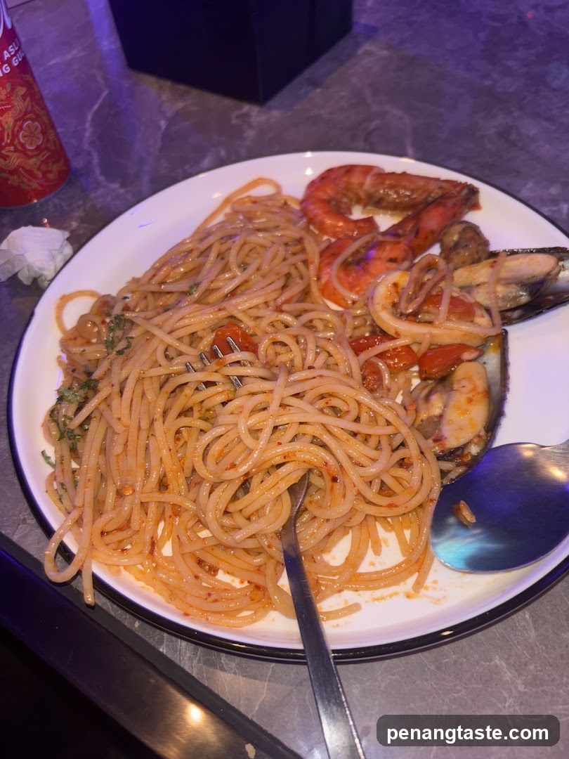 Seafood Pasta Dish
