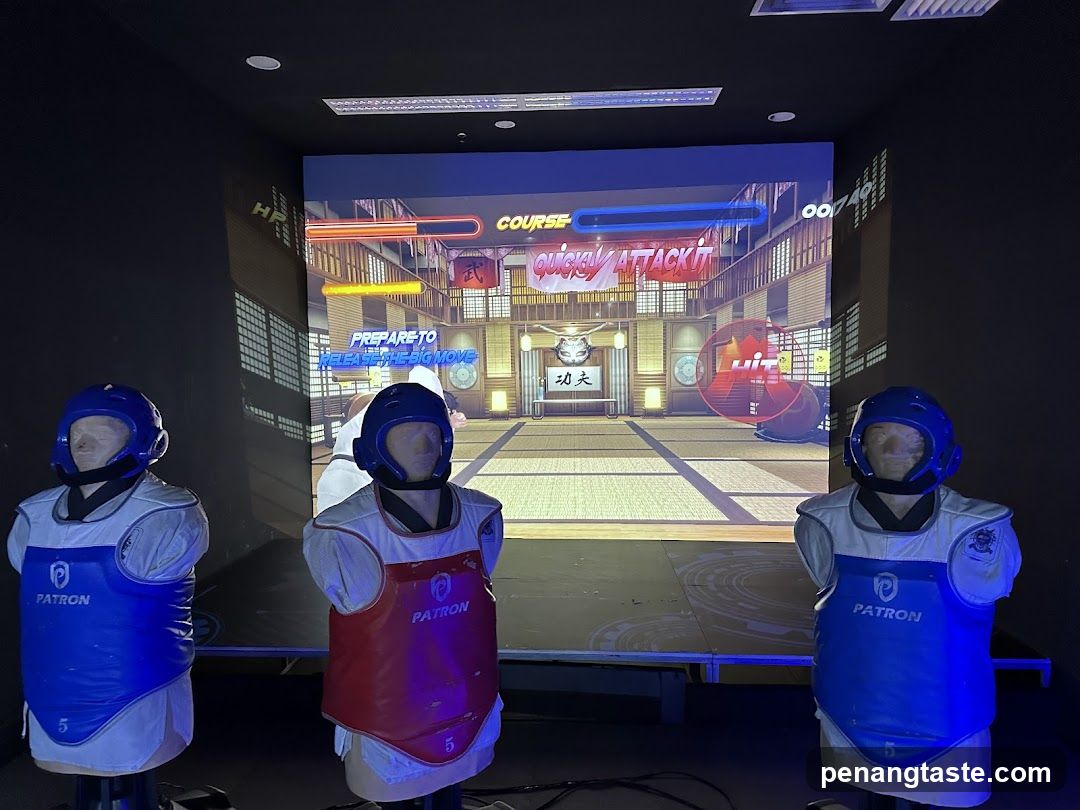 VR Boxing Training Room