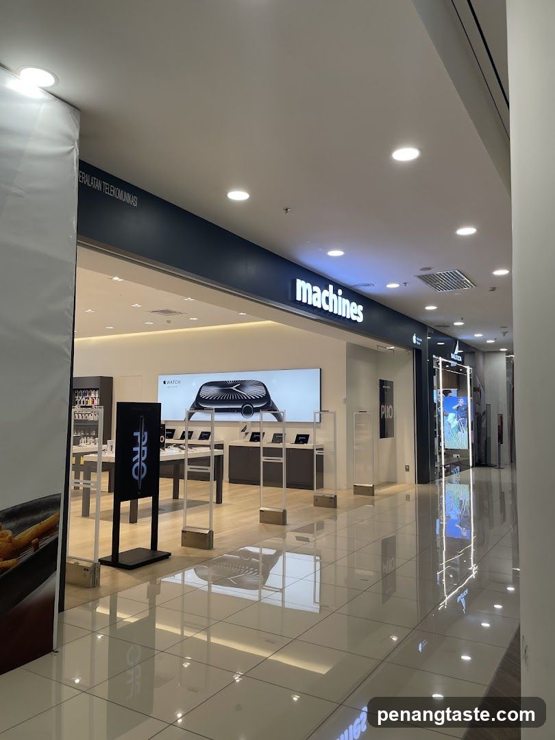 Machines Store Interior