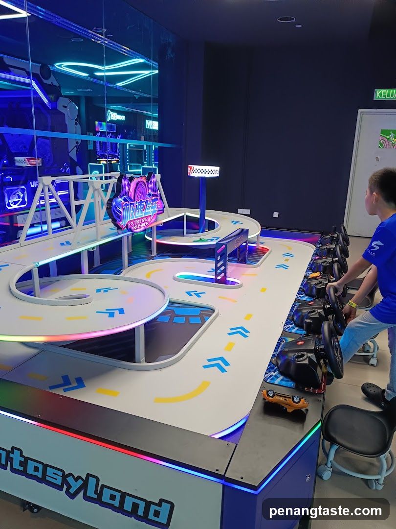 Arcade Racing Game Area