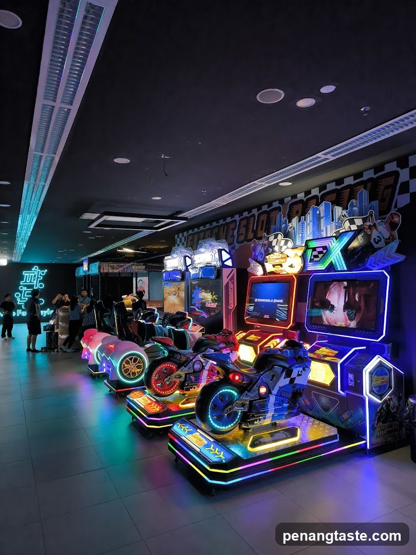 Arcade Gaming Area Interior
