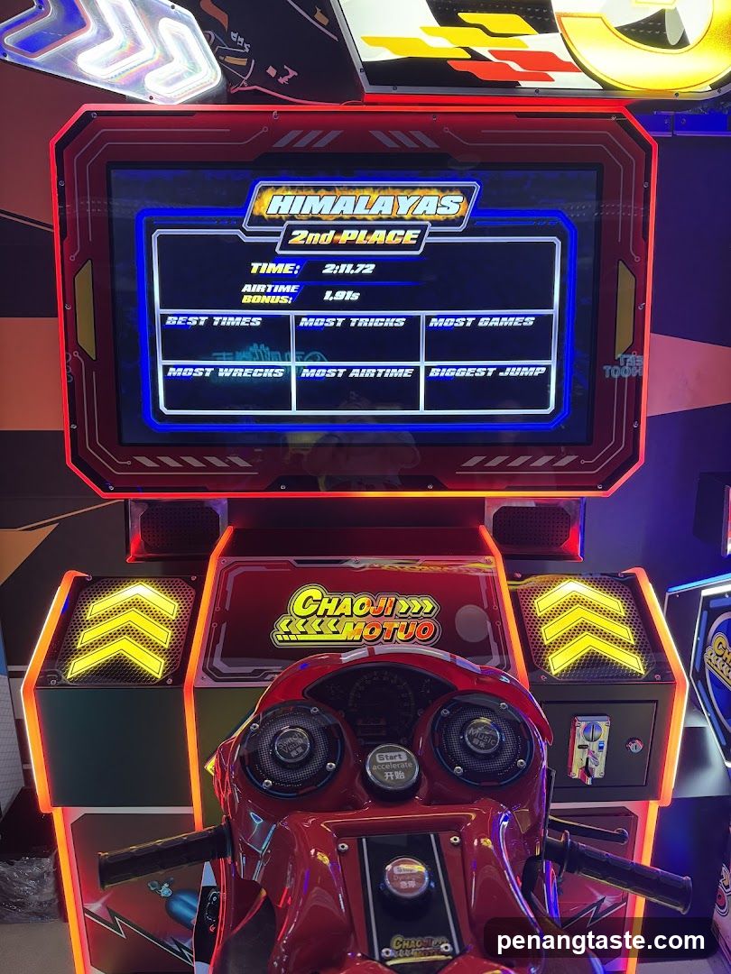 Arcade Game Machine Interior