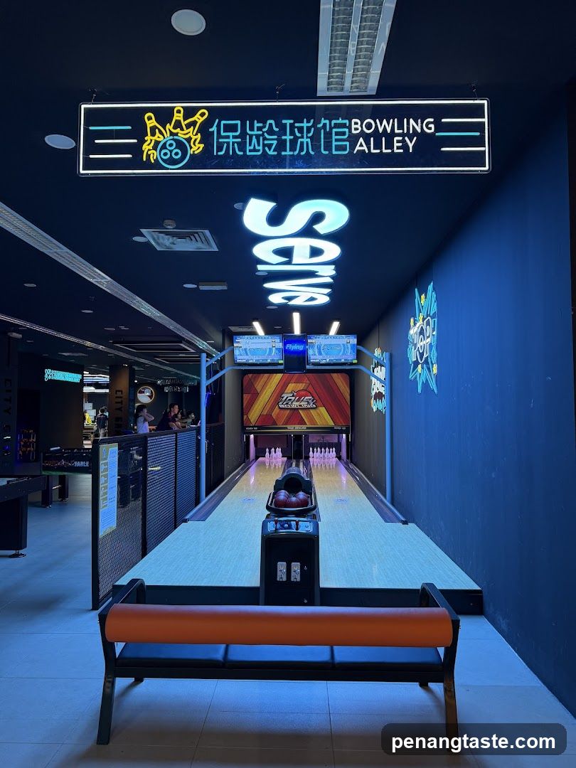 Bowling Alley Interior