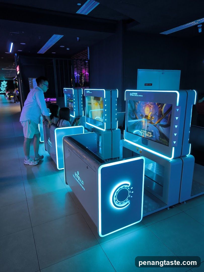 Arcade Gaming Area Interior