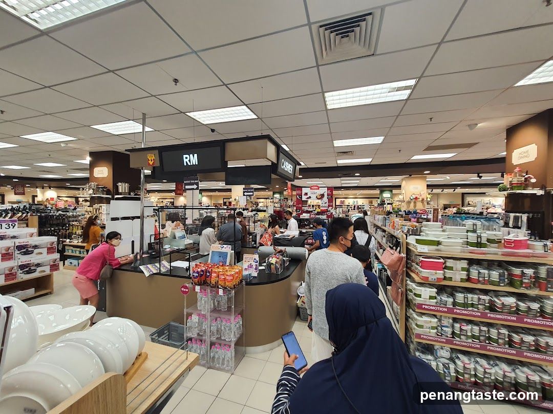 Interior of a retail store