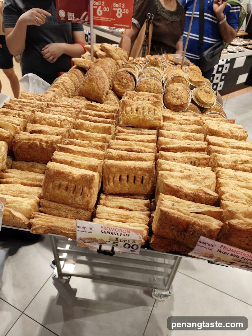 Bakery Display in Supermarket