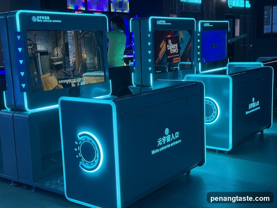 Meta Universe Entrance Gaming Station